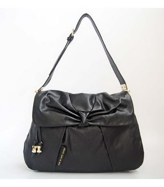 Marc by Marc Jacobs Leola spalla perforato Large Bag in nero